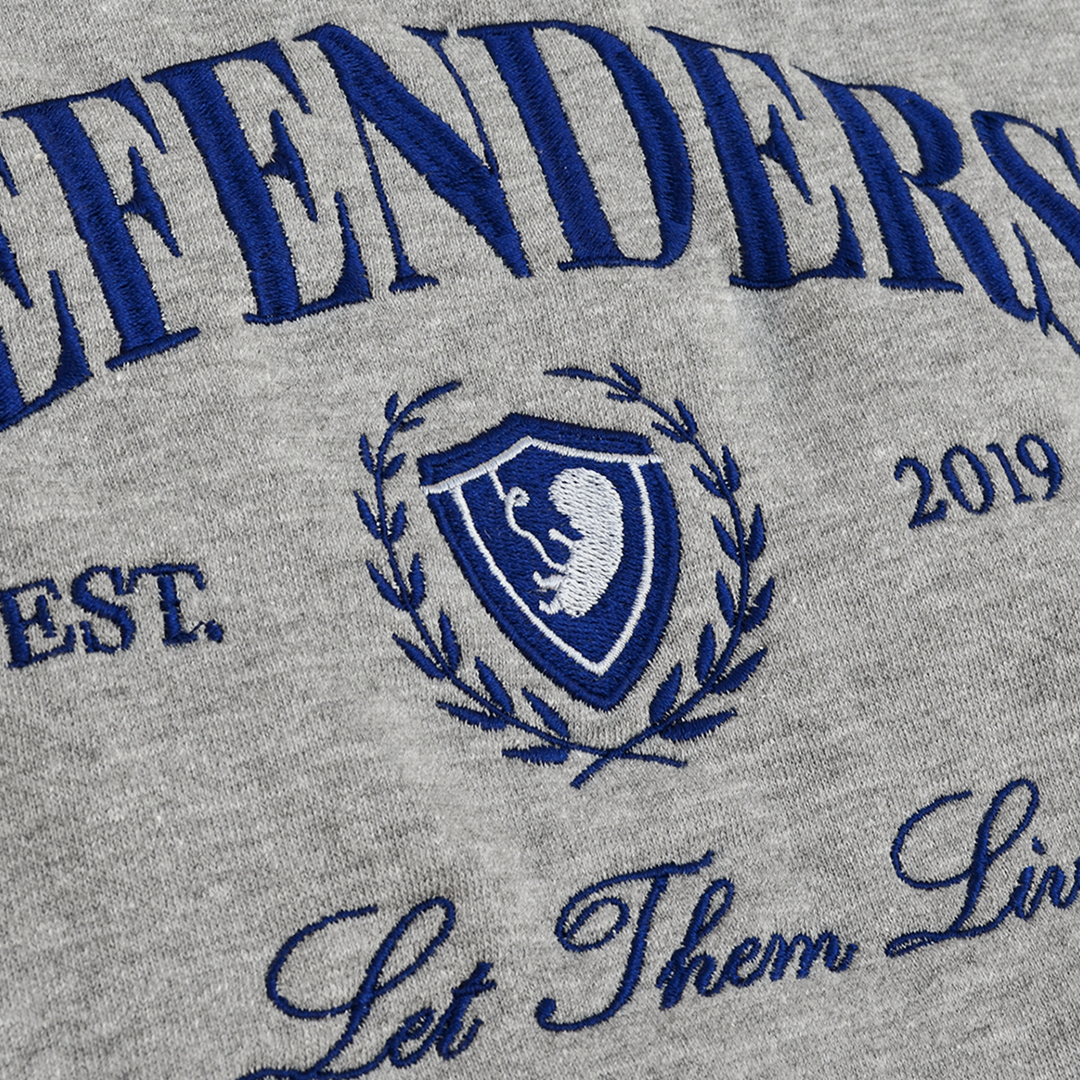 Embroidered Defenders Crewneck