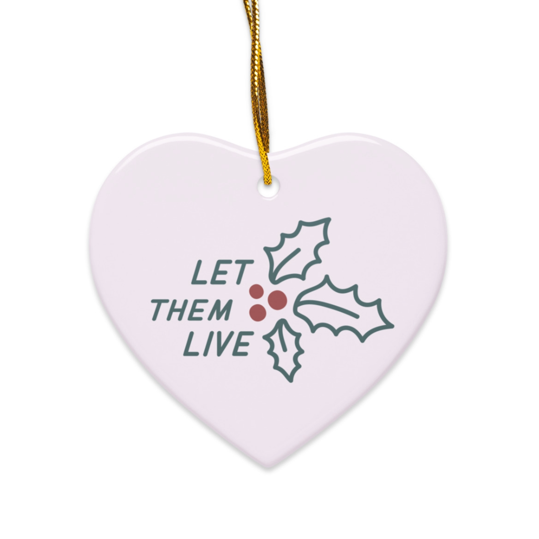 'Holly Jolly' Ornament