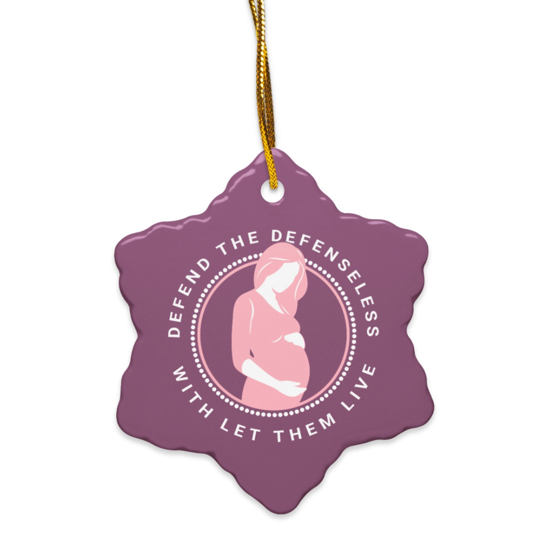 'Defending' Ornament