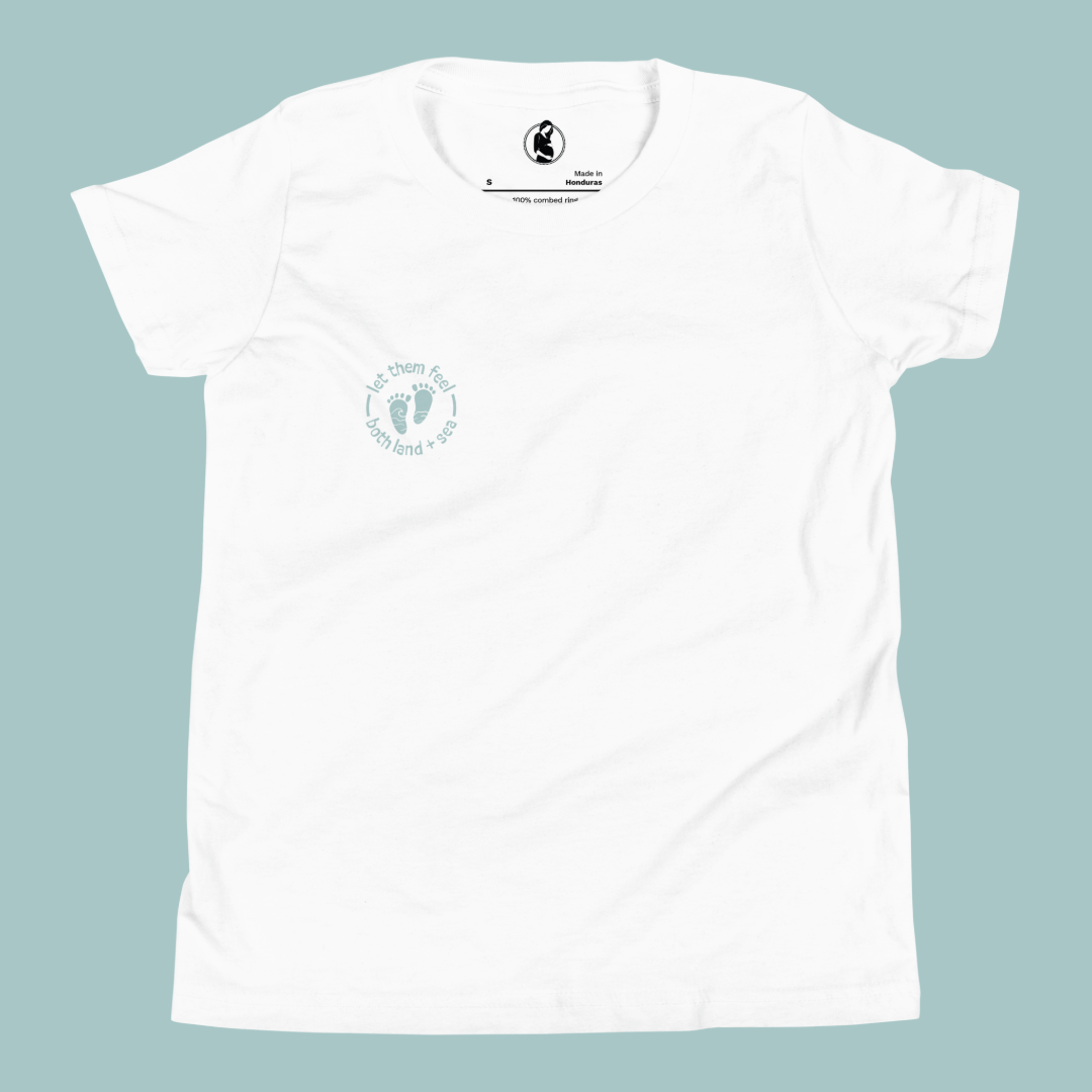 Land & Sea Youth Tee (White)