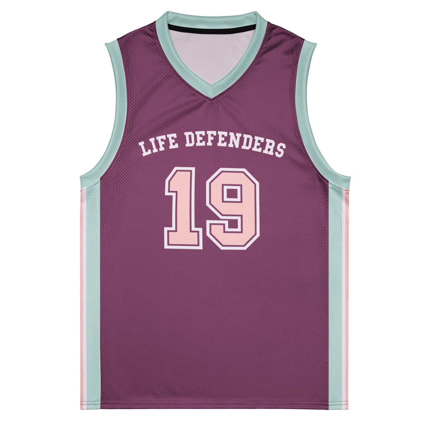 'Life Defenders' Basketball Jersey