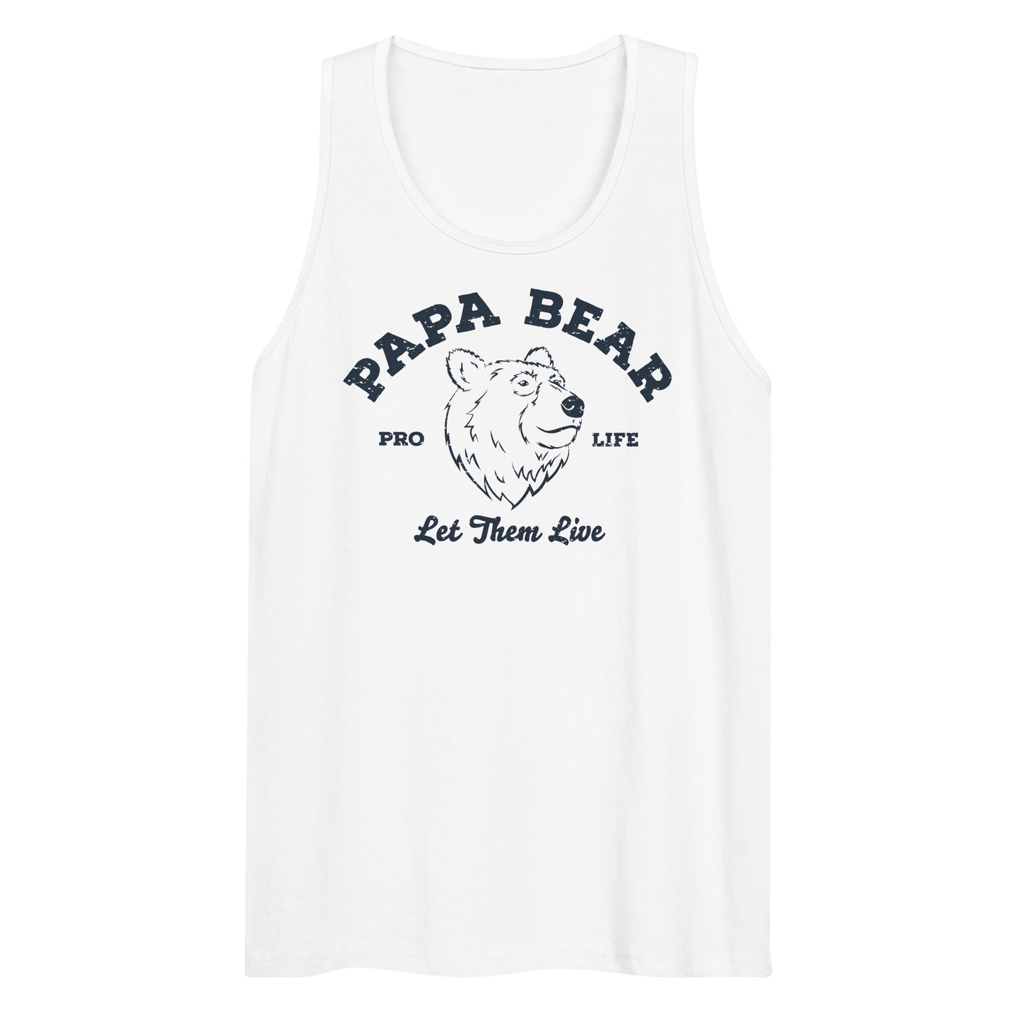 Papa Bear (Pro Life) Men's Tank Top