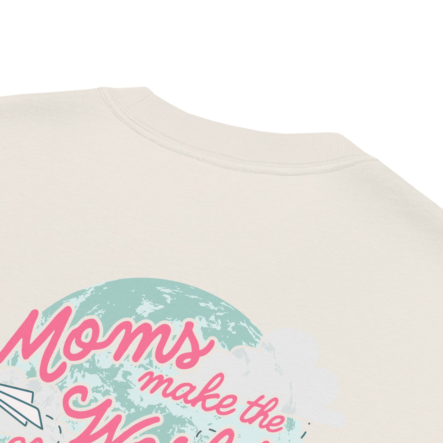 'World' Oversized Shirt (Cream)