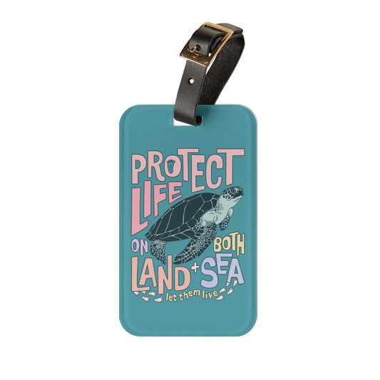 Land + Sea (Luggage Tag)