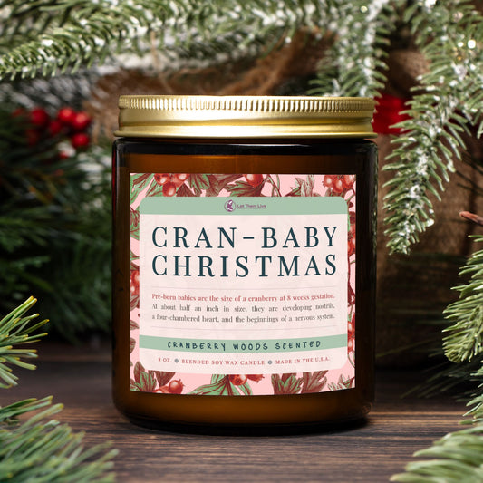 'Cran-Baby Christmas' Candle