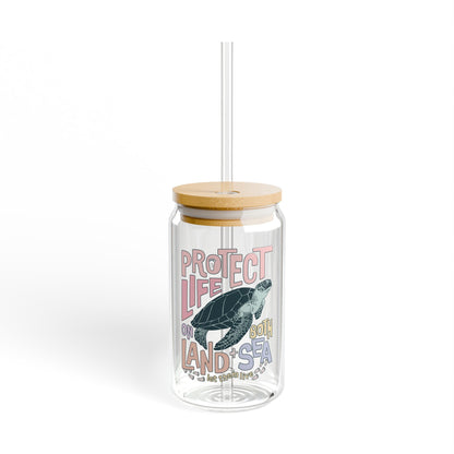 Land + Sea (Sipper Glass)