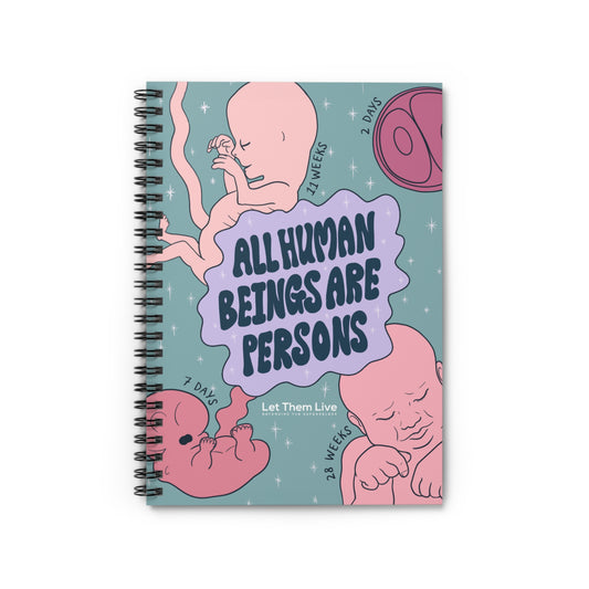 Human Persons Spiral Notebook