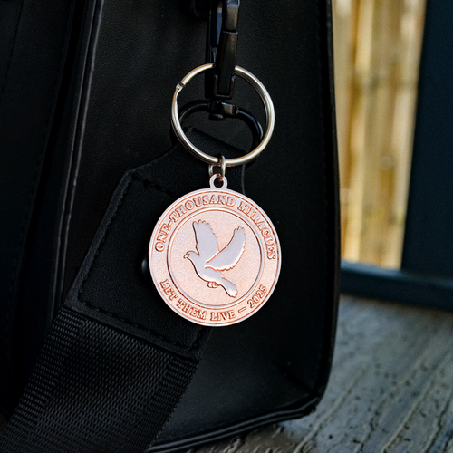 1000 Miracles Commemorative Keychain