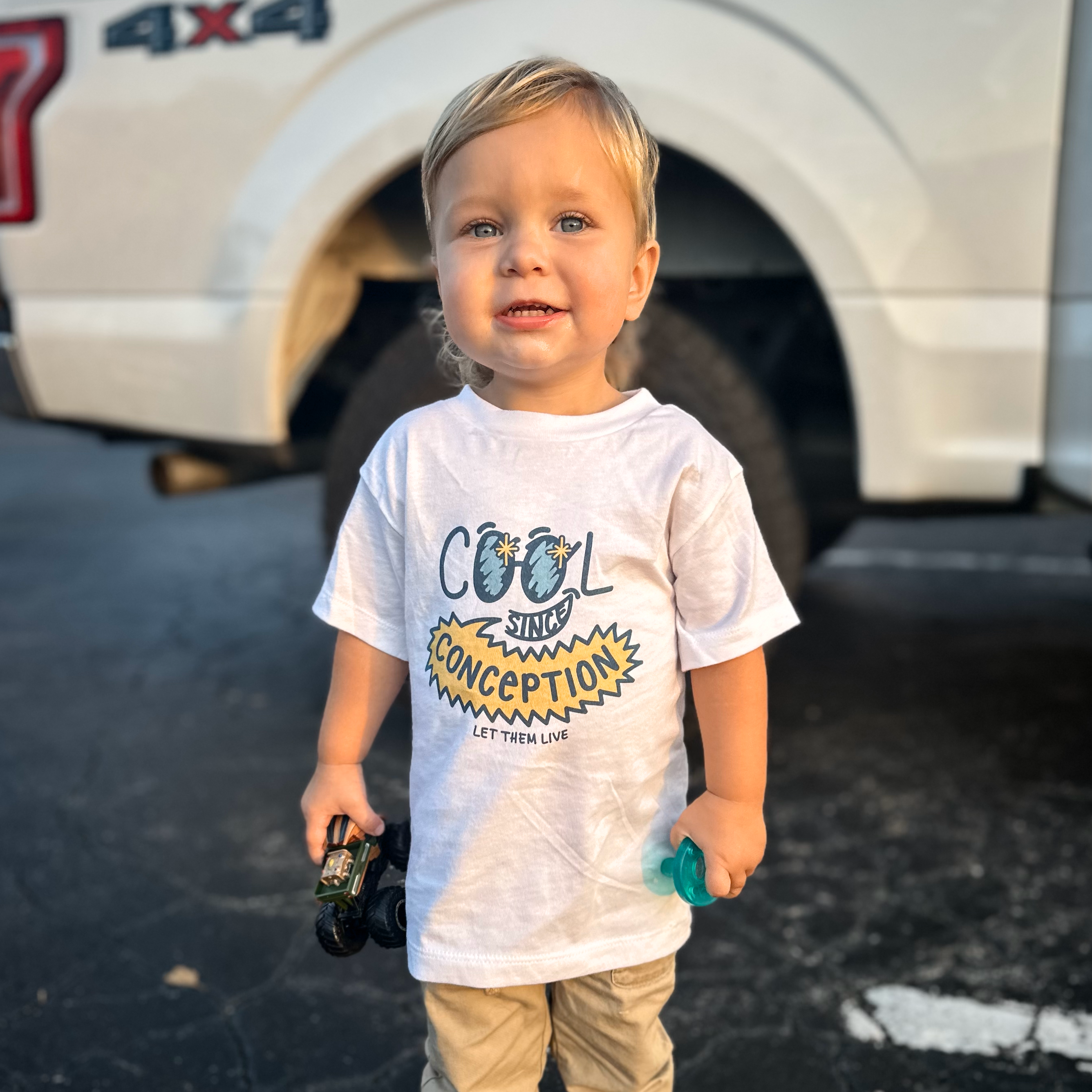 Cool Since Conception Toddler Shirt