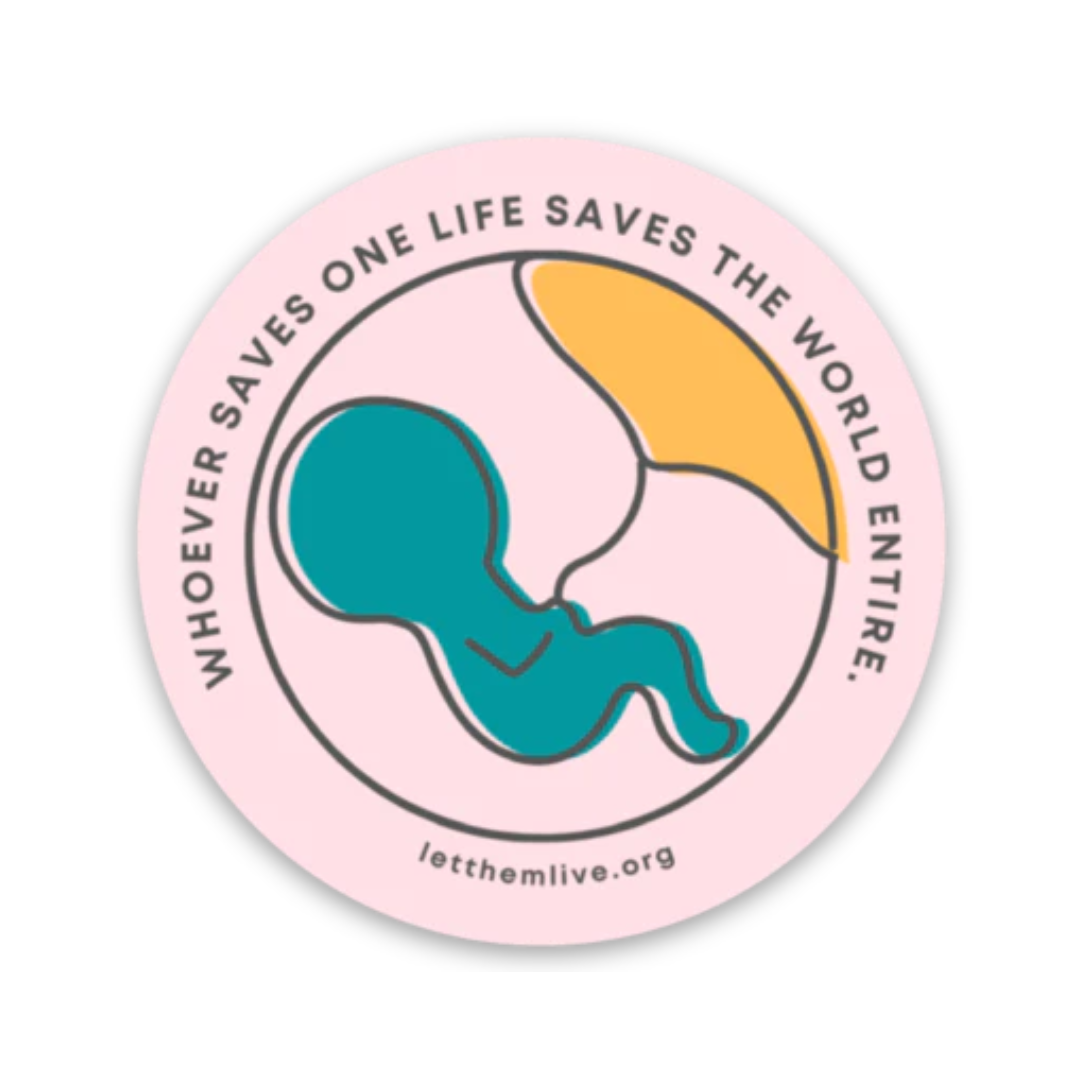 Saves One Life Sticker