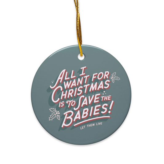 'All I Want' Ornament