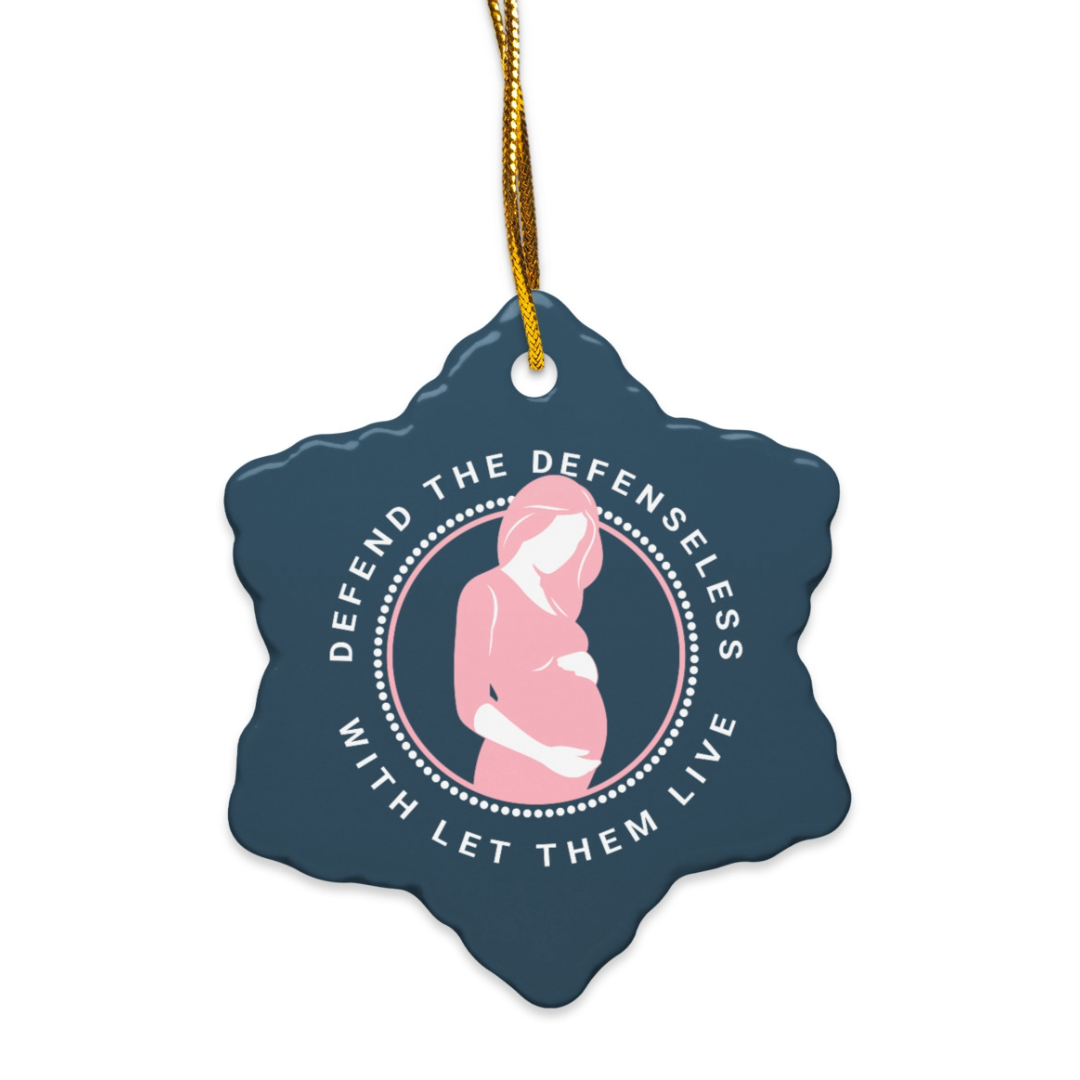 'Defending' Ornament