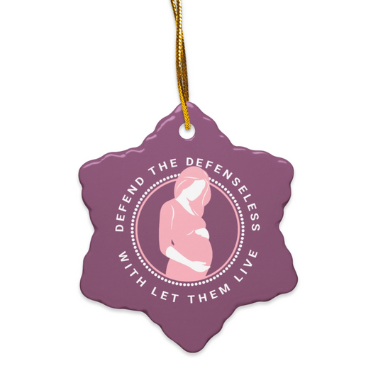 'Defending' Ornament