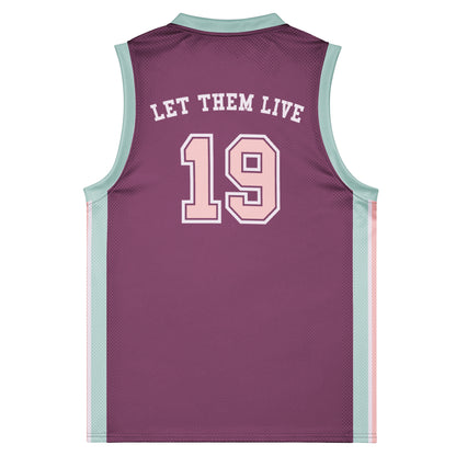 'Life Defenders' Basketball Jersey