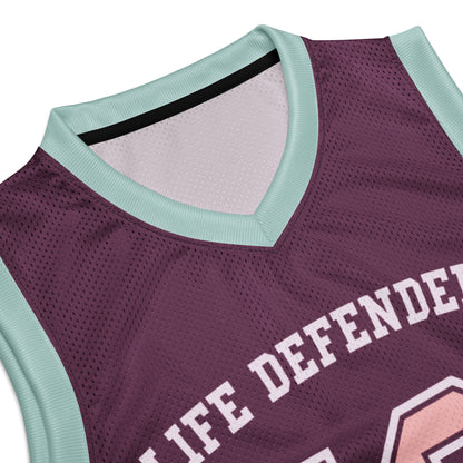 'Life Defenders' Basketball Jersey