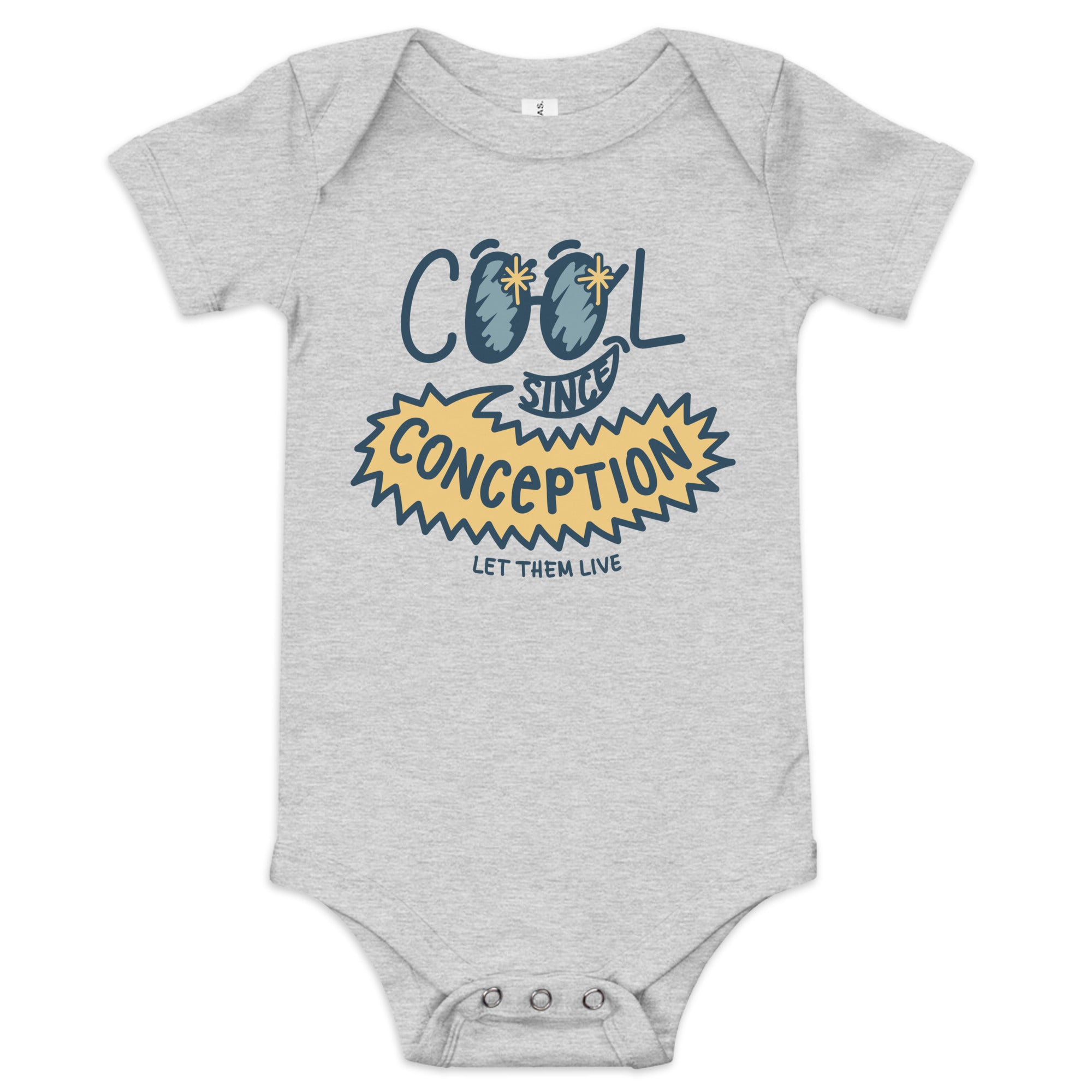Cool Since Conception Baby Onesie