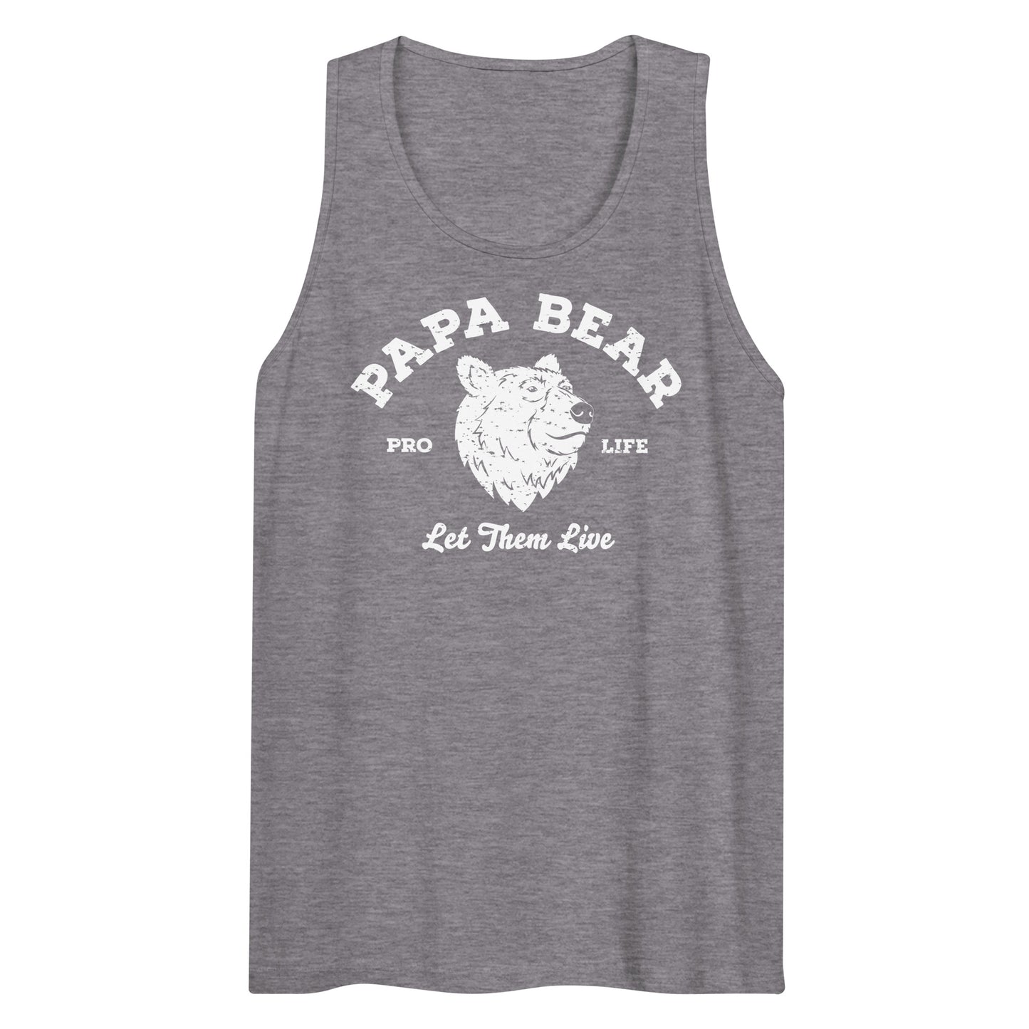 Papa Bear (Pro Life) Men's Tank Top