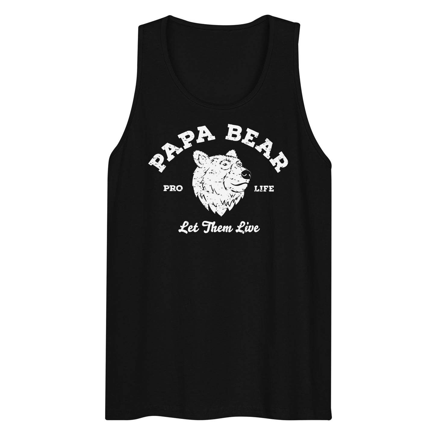 Papa Bear (Pro Life) Men's Tank Top