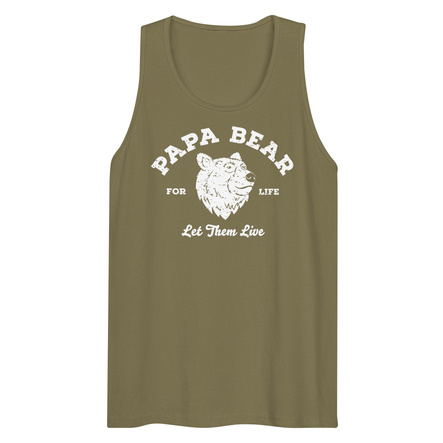 Papa Bear (For Life) Men's Tank Top