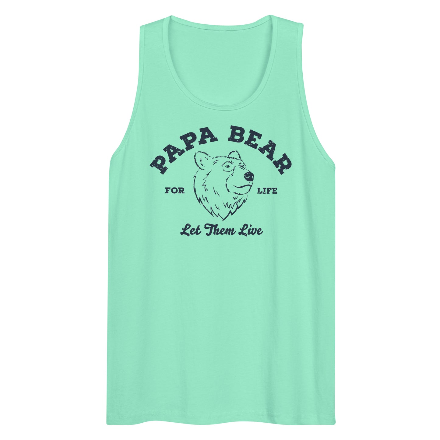 Papa Bear (For Life) Men's Tank Top