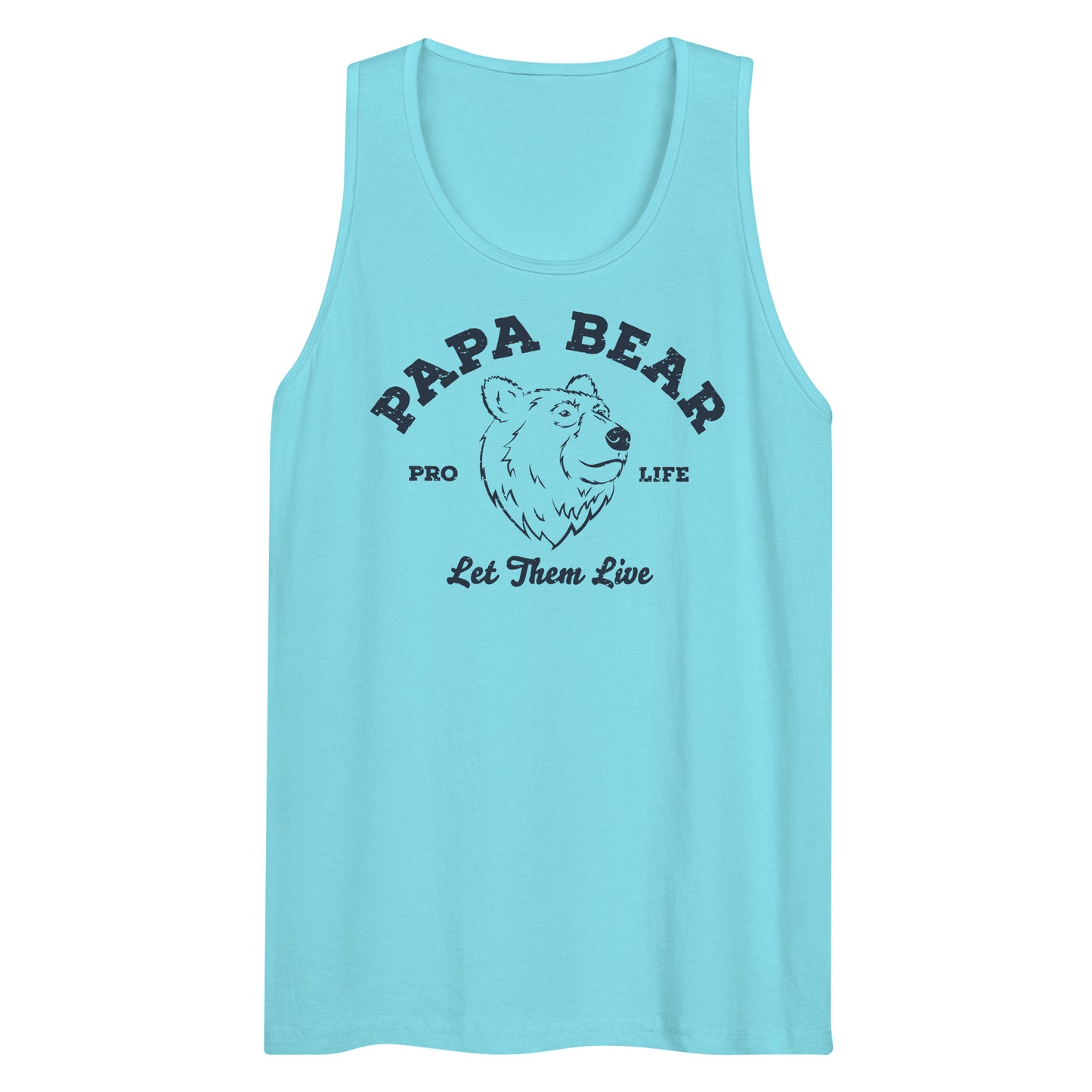 Papa Bear (Pro Life) Men's Tank Top