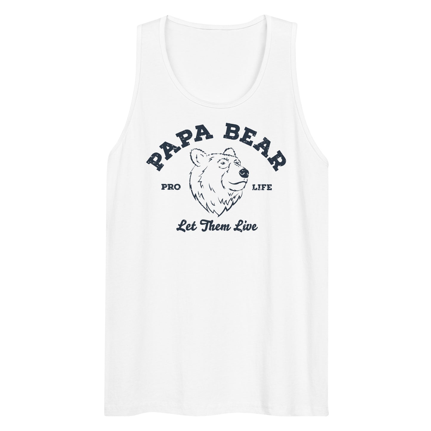 Papa Bear (Pro Life) Men's Tank Top