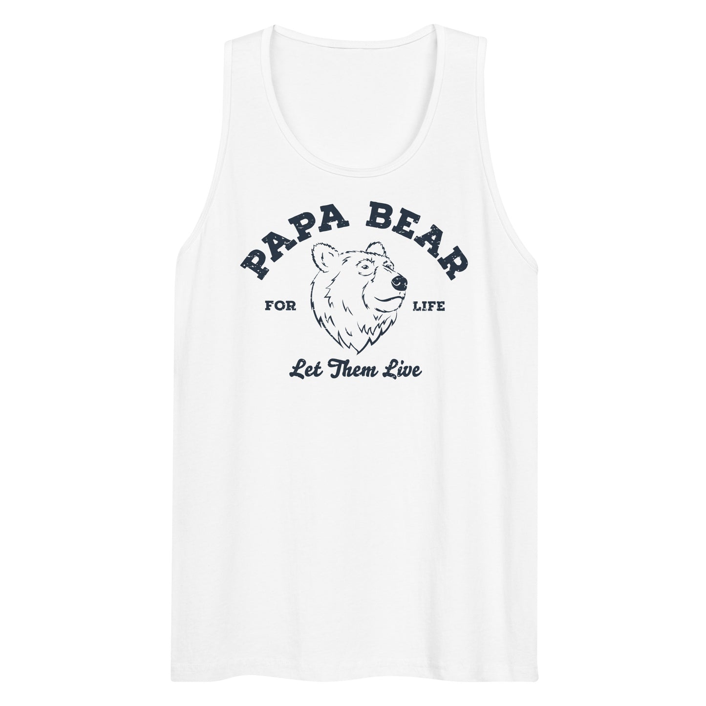 Papa Bear (For Life) Men's Tank Top