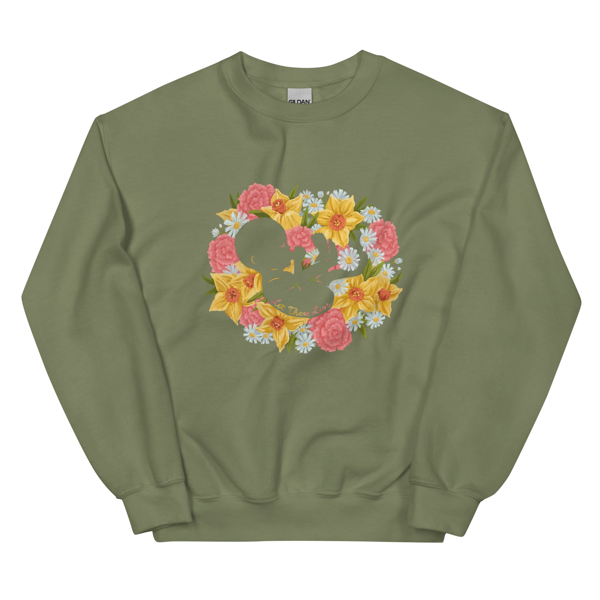 'Flower Baby' Crewneck
