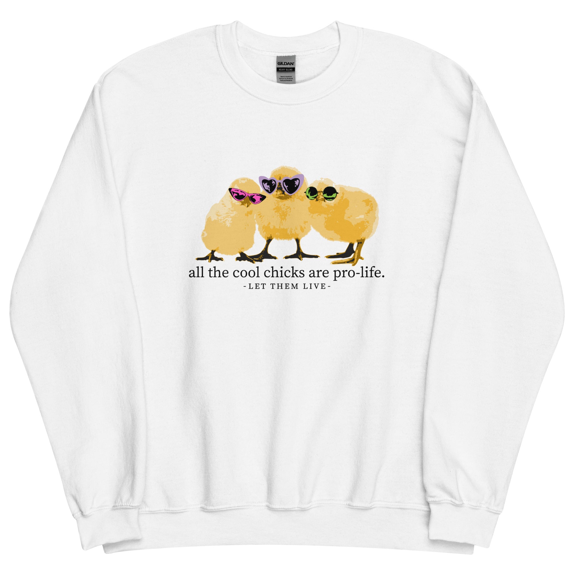'Cool Chicks' Crewneck