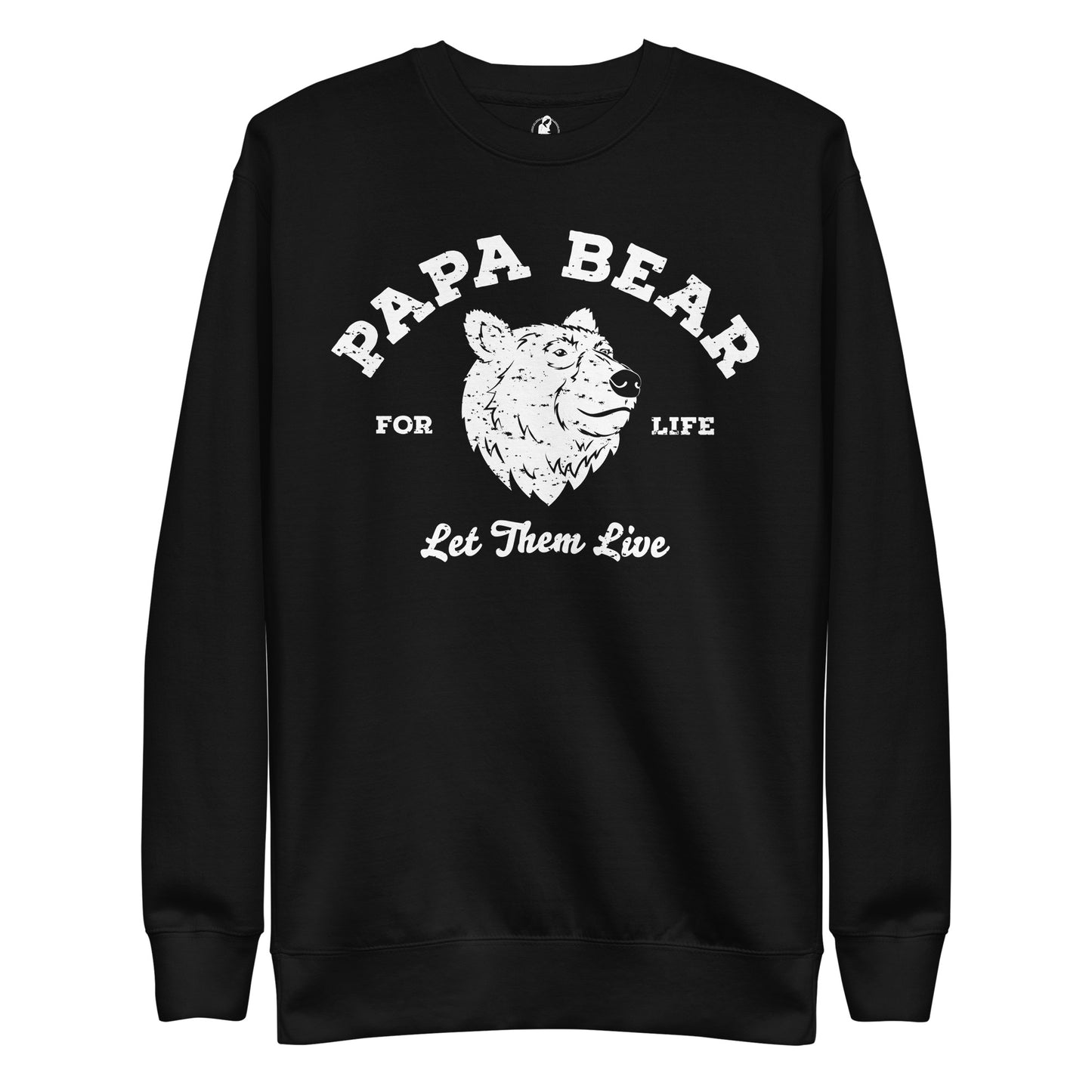 Papa Bear (For Life) Crewneck