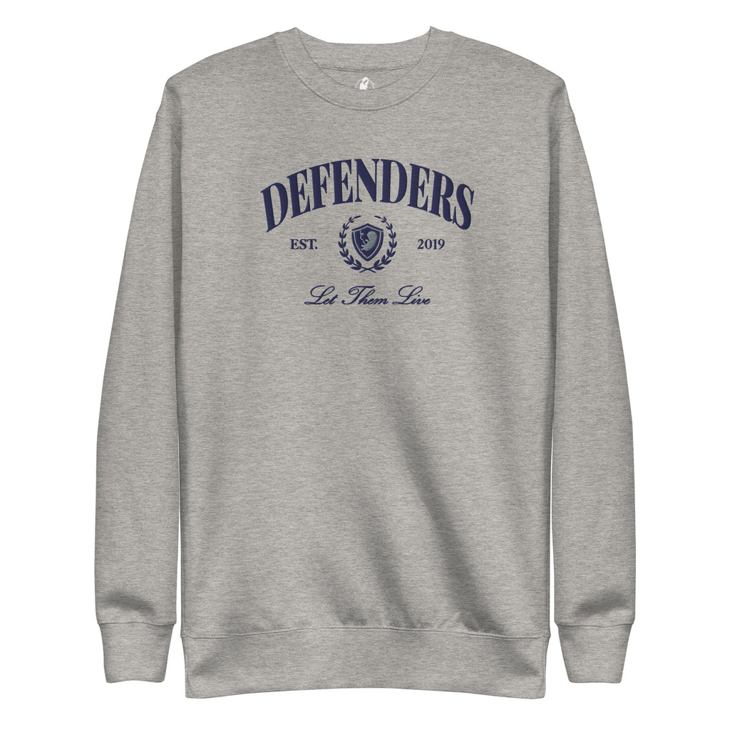 Defenders Embroidered Crewneck