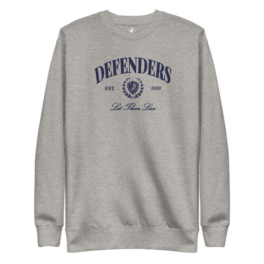 Embroidered Defenders Crewneck