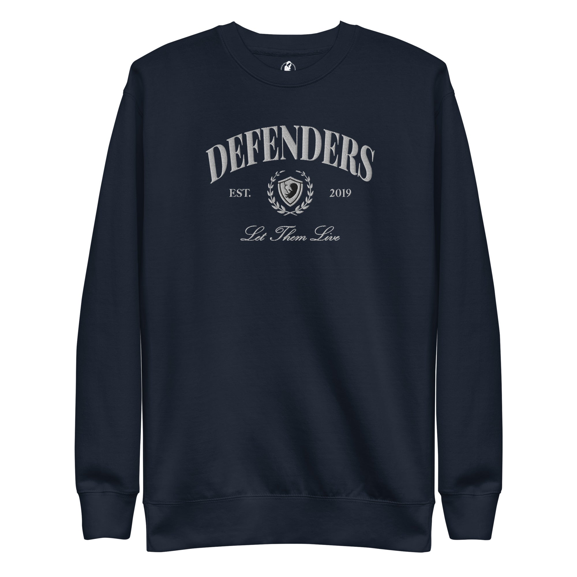 Defenders Embroidered Crewneck
