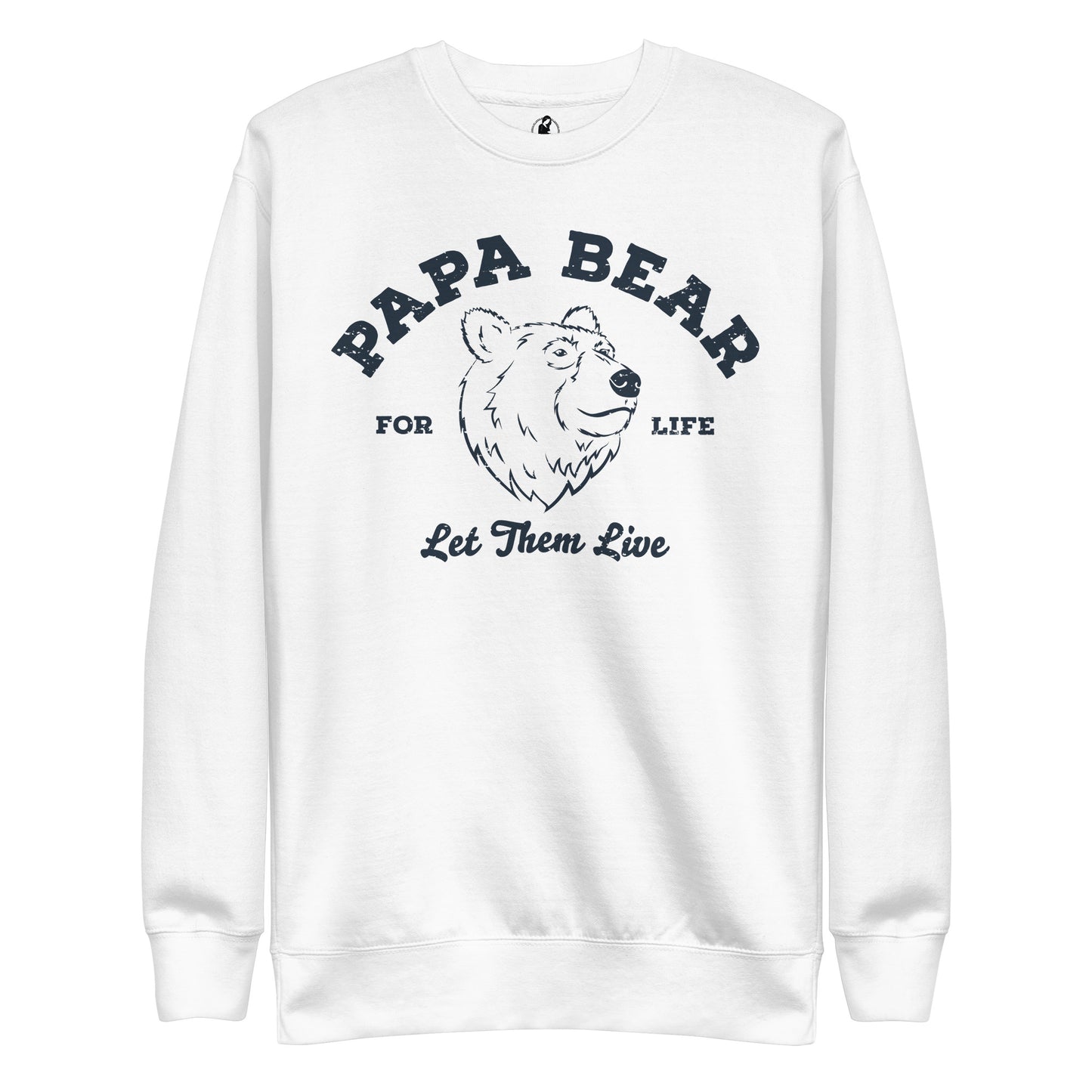 Papa Bear (For Life) Crewneck