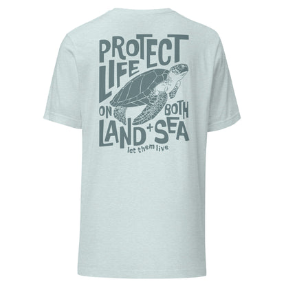 Land & Sea Tee (Seafoam)