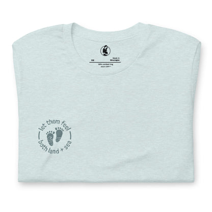 Land & Sea Tee (Seafoam)