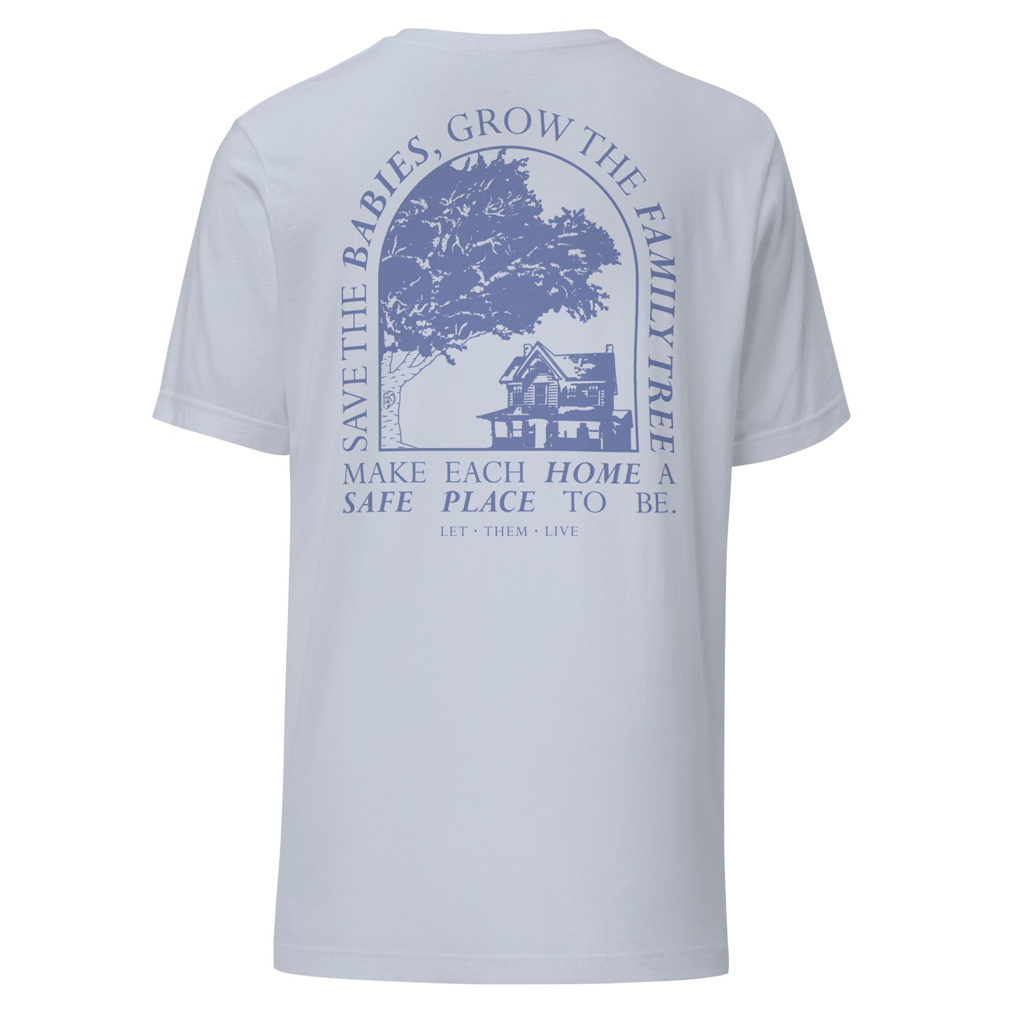 Family Tree Tee (Periwinkle)