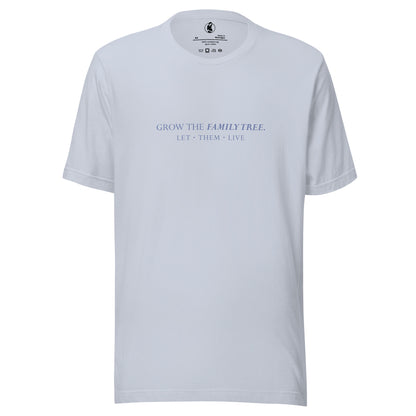 Family Tree Tee (Periwinkle)