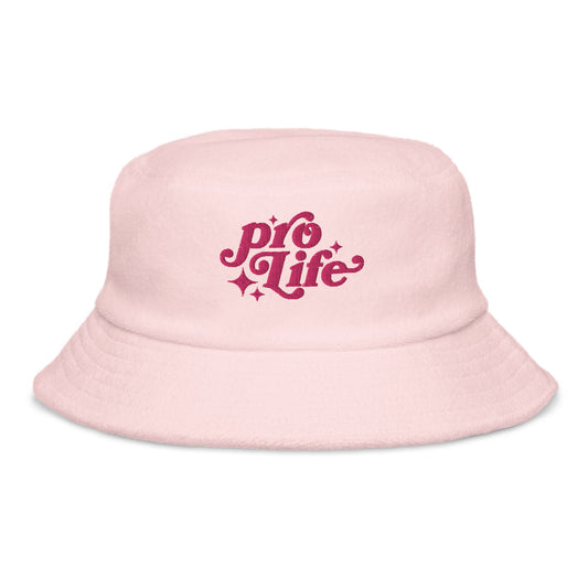 Pro-Life Era Bucket Hat (Pink)